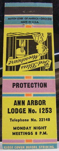 Arbor Lodge Motel - Matchbook (newer photo)